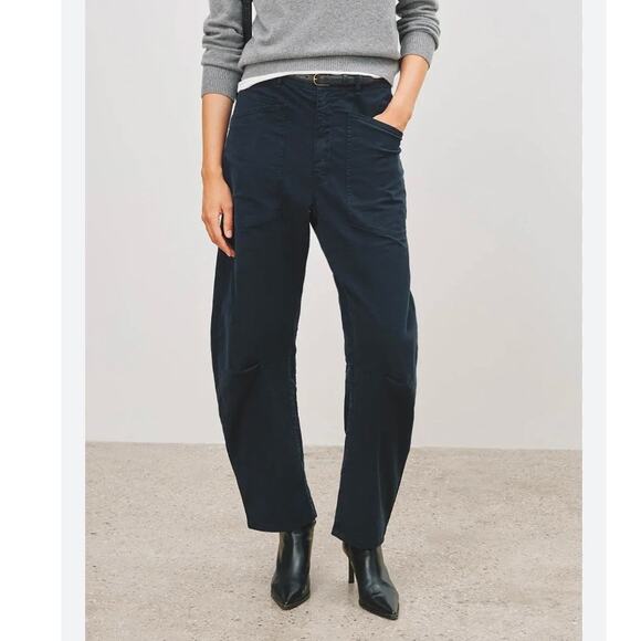 nili lotan shon midnight blue pants size 12 CL